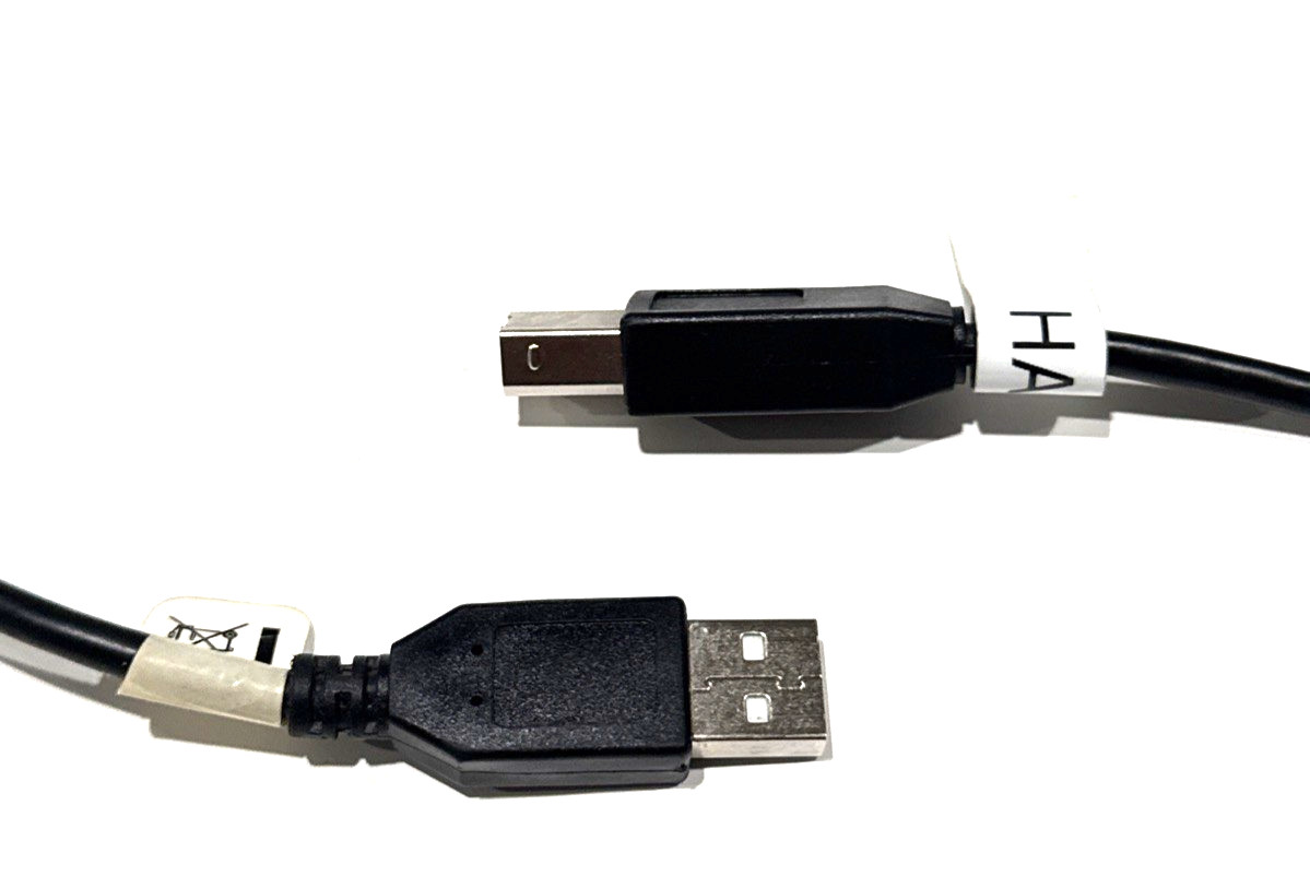 USB 2.0   A - to - B High Speed  Shielded Cable 7  ft  model E101344