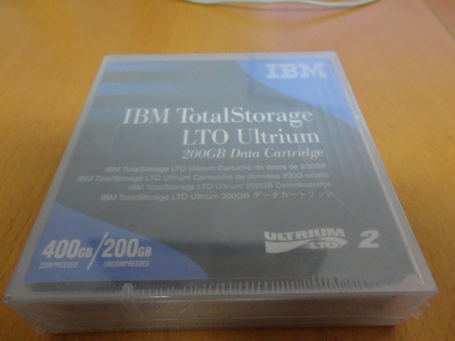 NEW IBM Sealed LTO2 Ultrium2 200/400Gb Tape Cartridge 08L9870 