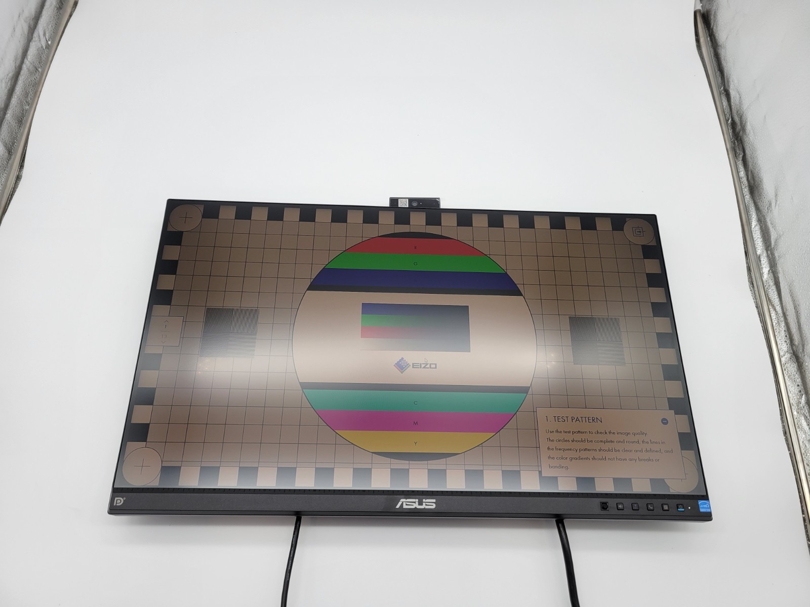 ASUS 27” 1080P Video Conference Monitor (BE279QSK)