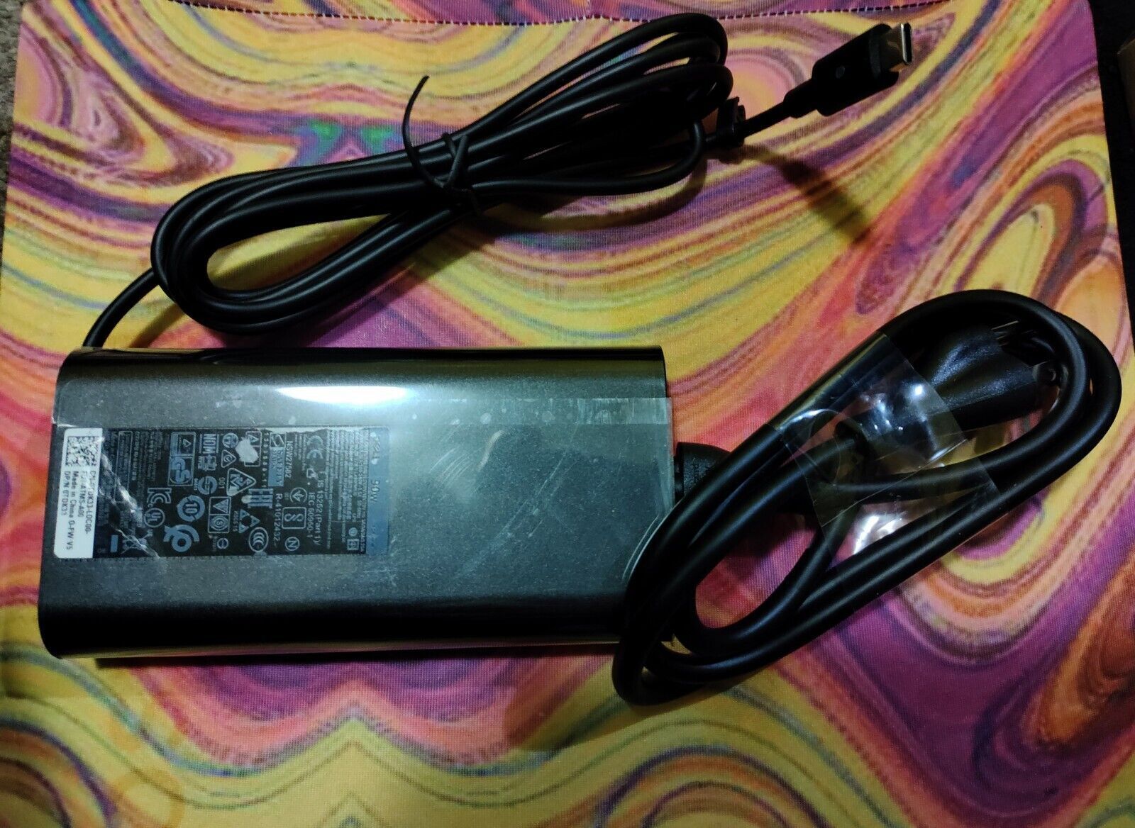 *LOT OF 10* Genuine Original Dell 90W USB-C Type C AC Adapter Charger TDK33