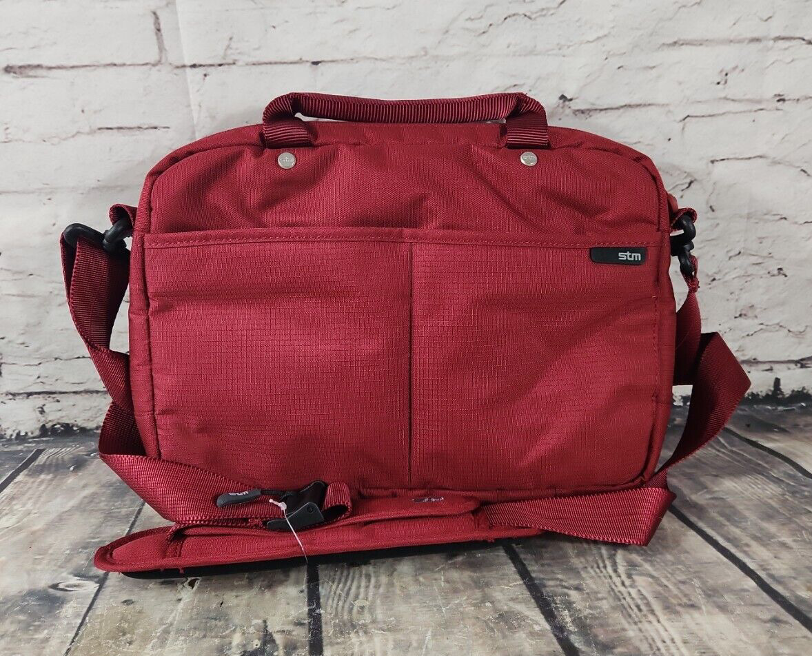 STM Computer Messenger Bag - Red