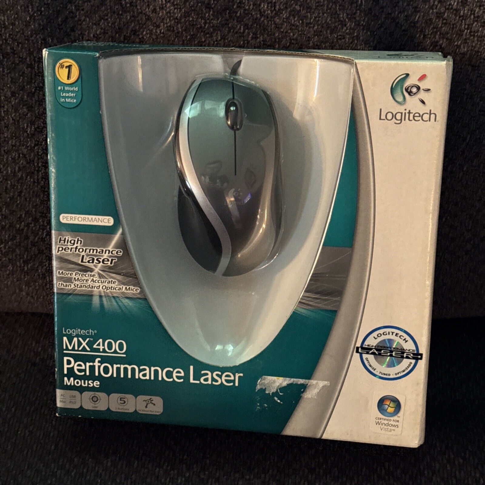 New Logitech MX400 Performance Laser Mouse USB/PS2 Brand New Sealed