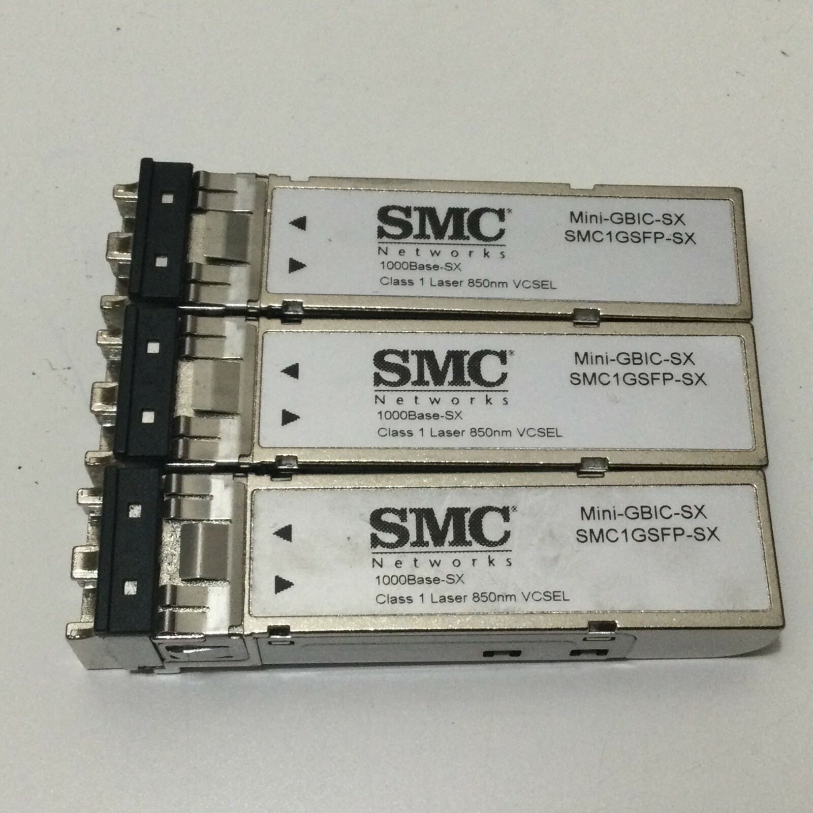 LOT OF 3 SMC SMC1GSFP-SX 1Gbps 1000Base-SX 850nm transceiver module