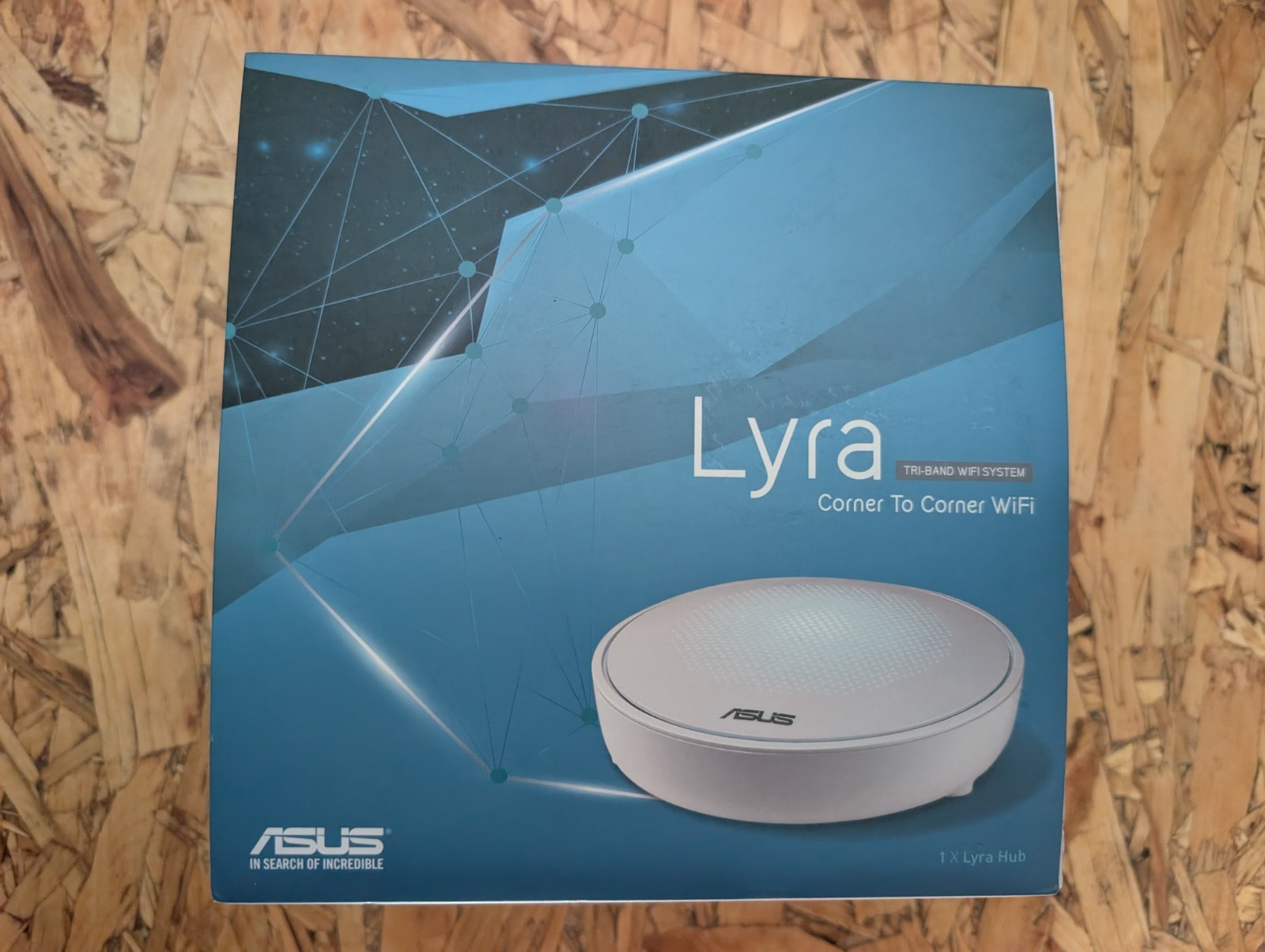 Asus Lyra x1 Tri-Band Wifi System; Corner to Corner wifi, Model: map-ac2200