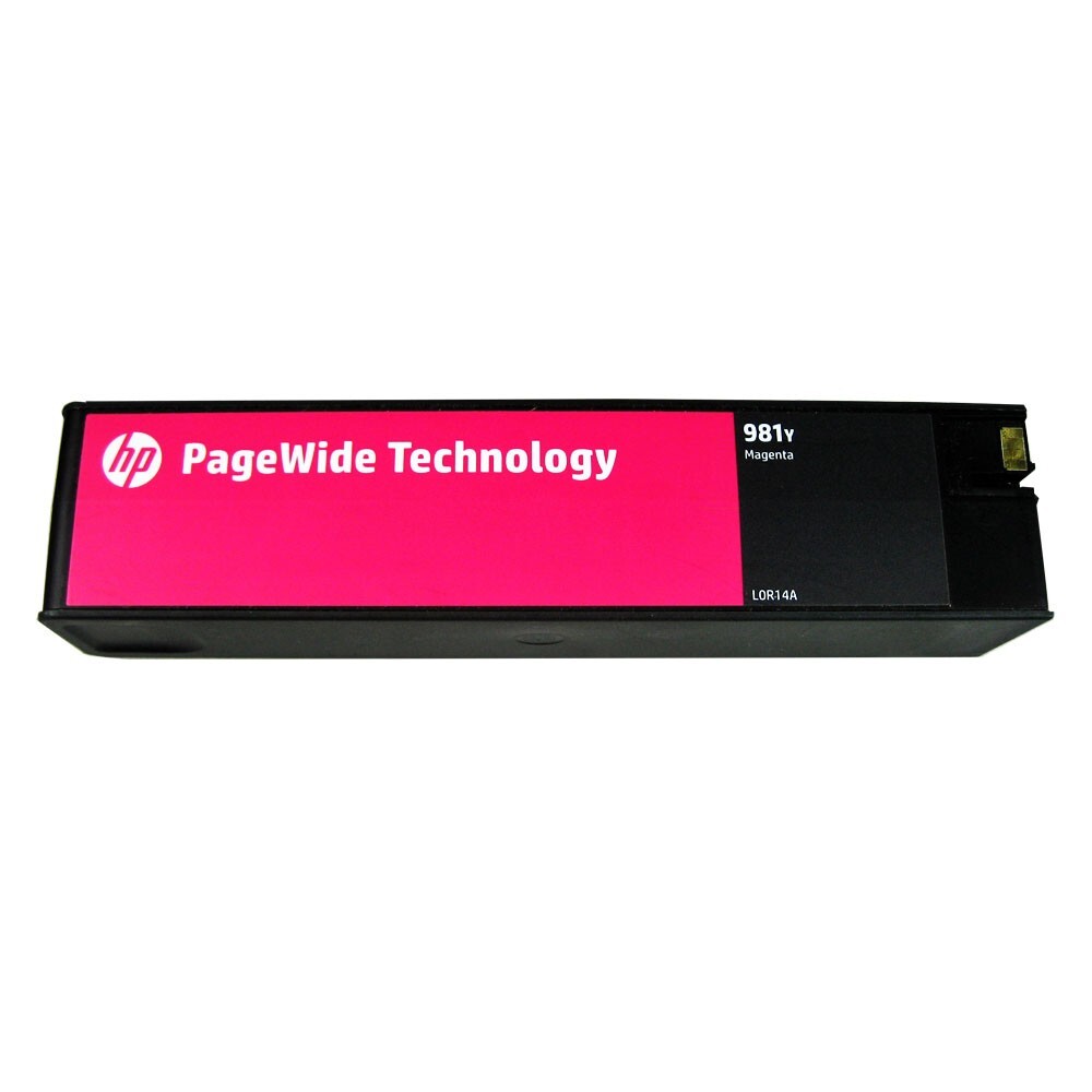 Genuine HP 981Y Magenta 183ml Ink Cartridge L0R14A PageWide Enterprise 556 586