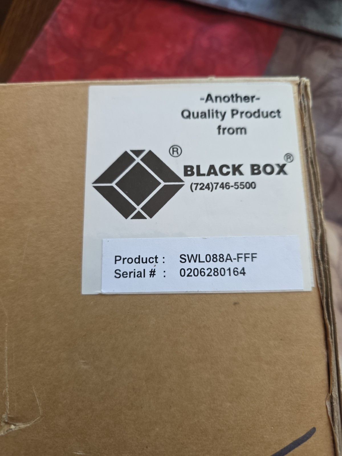 Black Box SWL088A ABC Switch. (BG-SD)