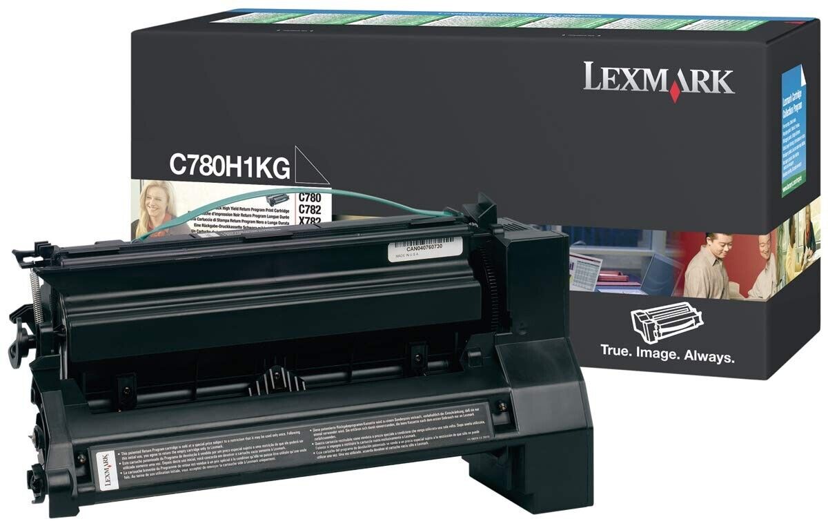 NEW Lexmark C780 C782 C780H1KG OEM NEW Sealed See below for other colors