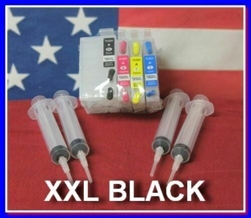 Compatible  XXL Refillable Cartridges For  WF 7710, WF 7720, WF 7210, 