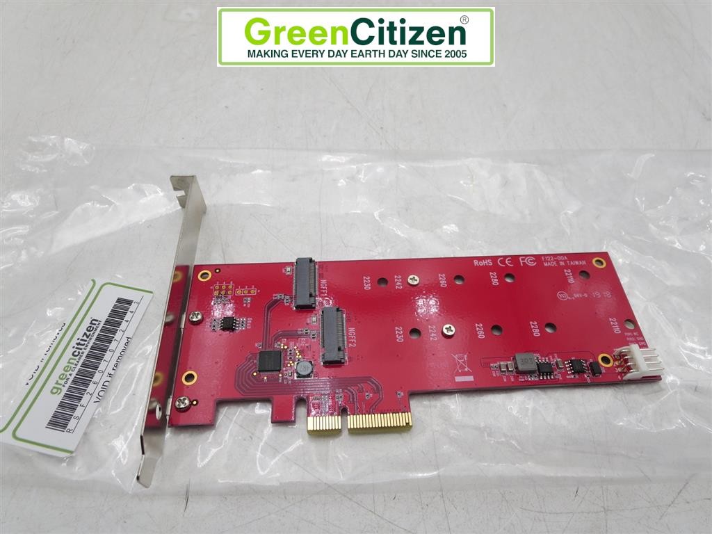 StarTech PEX2M2 PCI-e Dual M.2 SATA SSD Controller Card