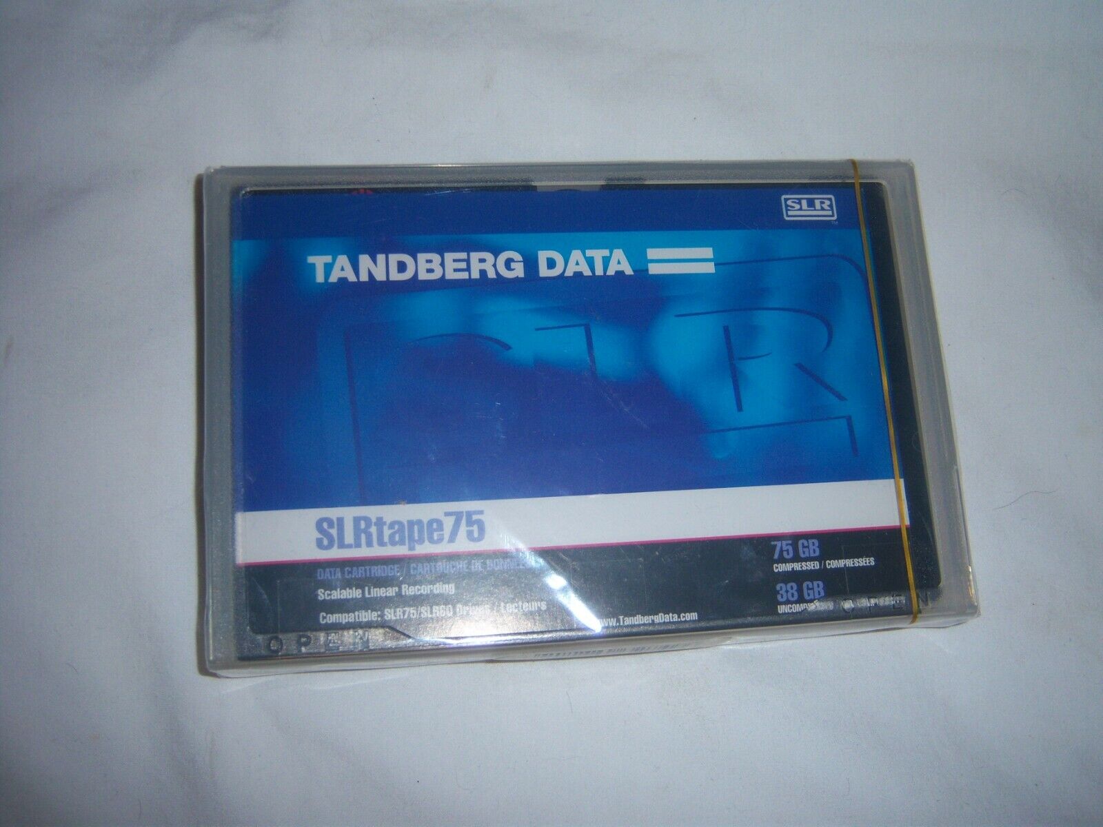 Tandberg SLRtape75 75GB Compressed 38GB Uncompressed Data Tape NOS NIB SLR60