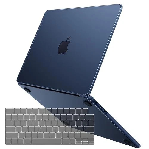 MacBook Air 15 inch Case, M5 M4 M3 M2 2026-2023 Keyboard Frost Midnight