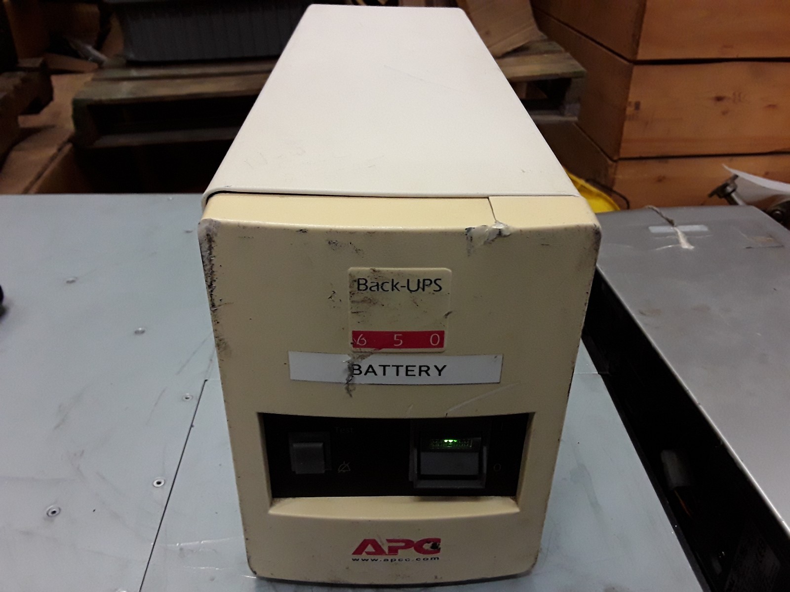 APC Back-UPS BK650M Battery Not Included