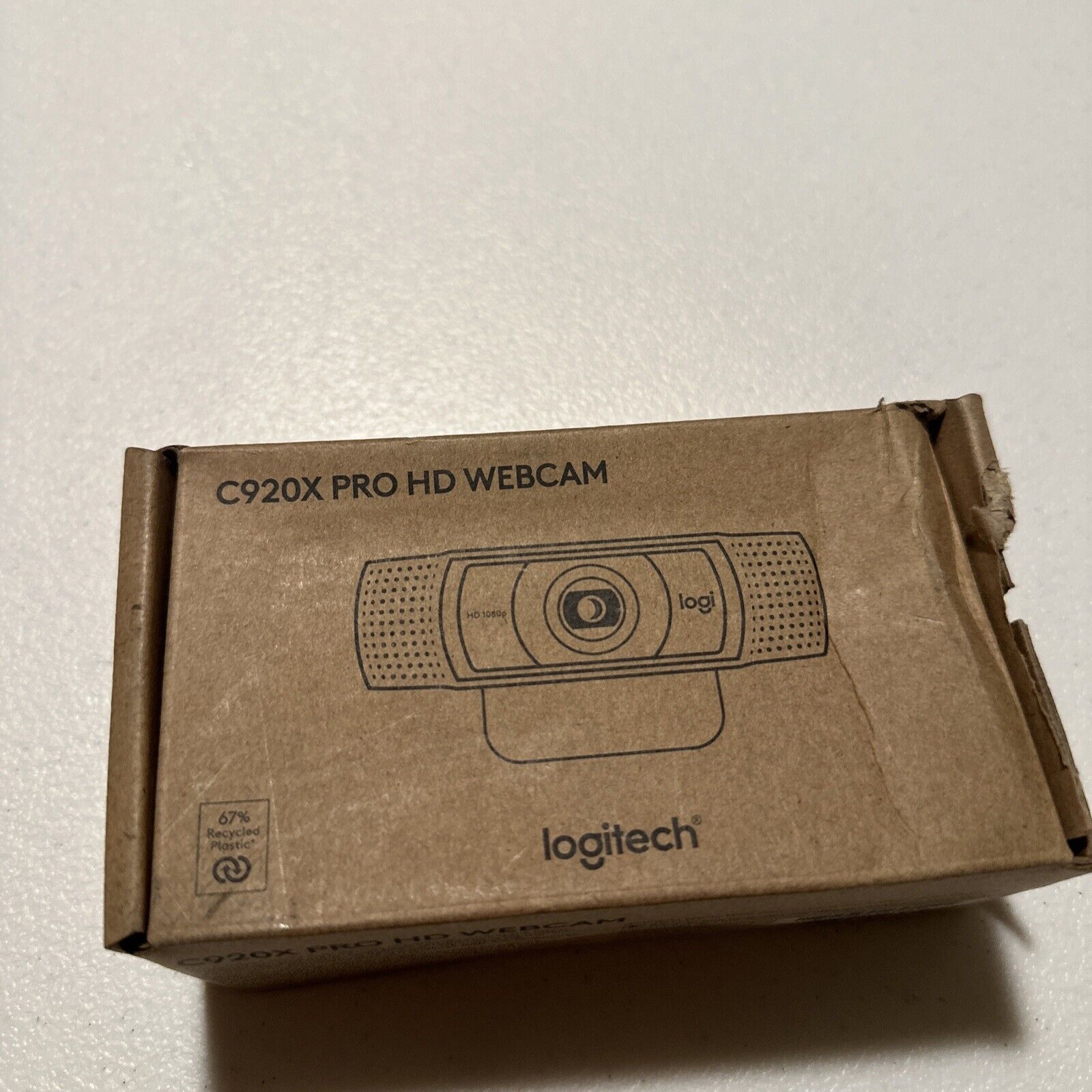 Logitech C920X Pro HD Webcam Full HD 1080p Black 960-001335 New Sealed In Box