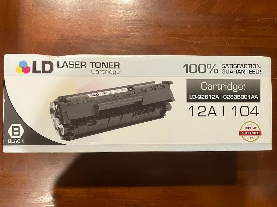 LD Toner Cartridge Compatible HP & Canon Laser Black High Yield New EXPIRED