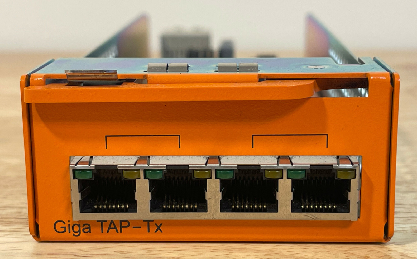 Gigamon GigaTAP-TX 10/100/1000 Mbps 4TAP Module Port 2 Pair 1GbE RJ45 GigaVUE