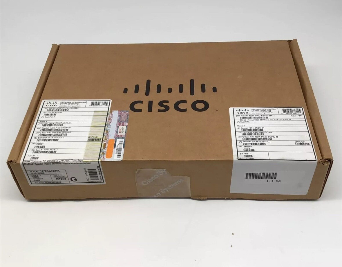 NEW Cisco 650 Watt Power Supplies For Nexus 9300 N9K-PAC-650W-B