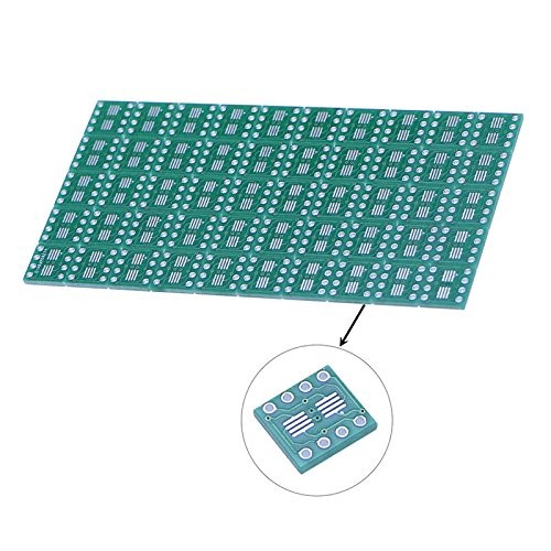 50 PCS 8 Pin Double Side Prototype PCB Printed Adapter Board SOP8 To DIP8