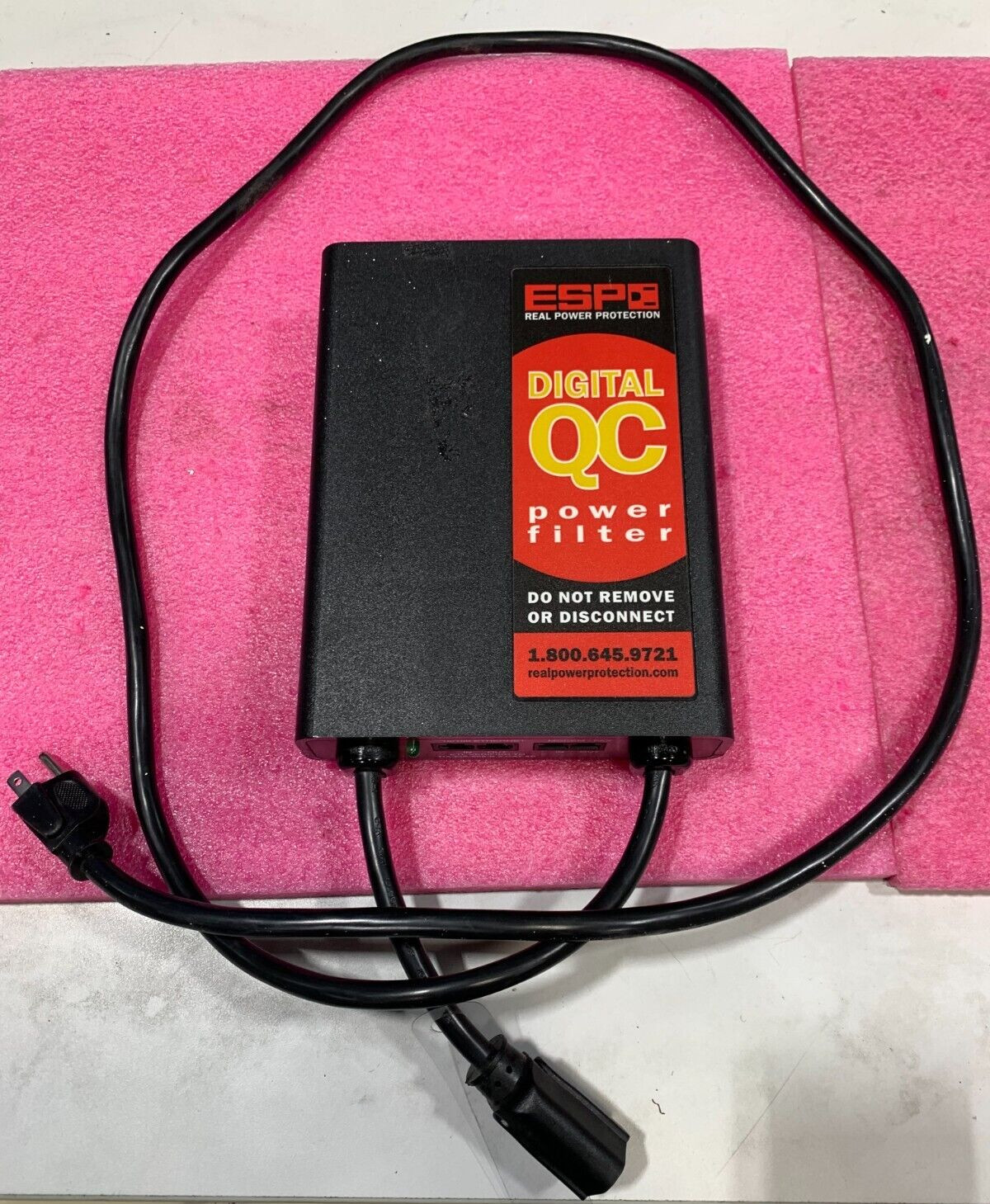 ESP DIGITAL QC Real Power Protection Power Filter - Brand New