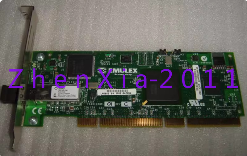 1PC used EMULEX LP9802 PCI-X Fibre Channel Card