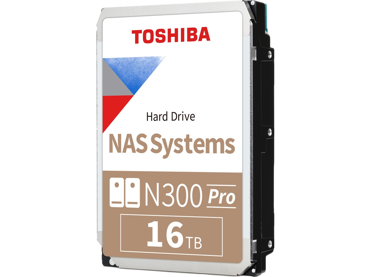 TOSHIBA N300 NAS PRO 16TB 7200 RPM 1GB Cache SATA 6.0Gb/s 3.5" Hard Drive