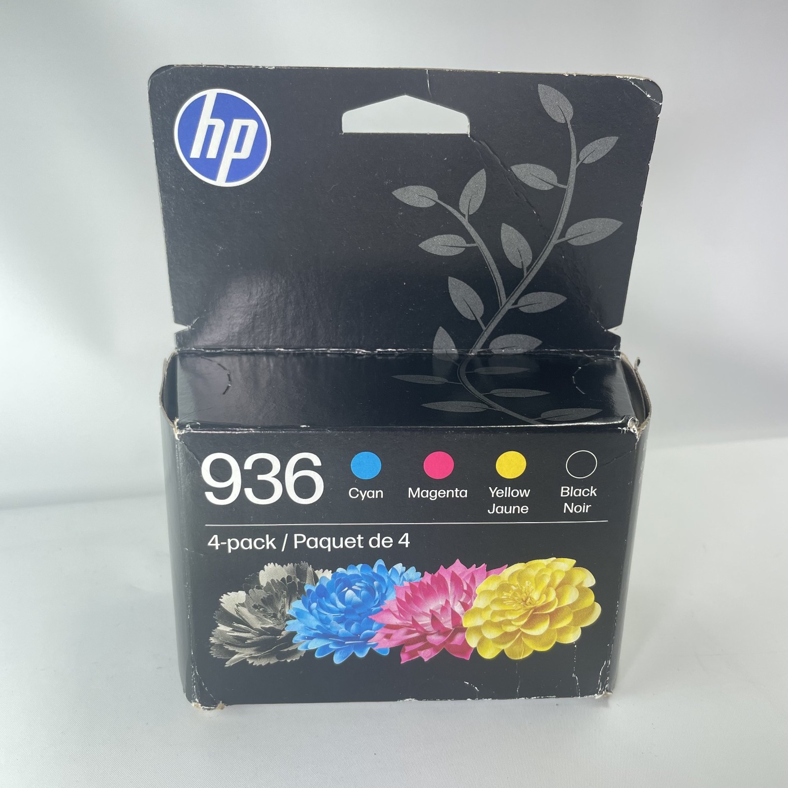 HP 936 Ink 4 Pack Black Cyan Magenta Yellow Ink Cartridge Genuine EXP SEP 2027