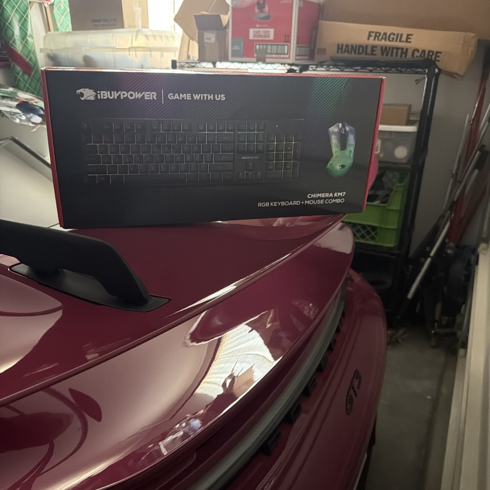 New Sealed iBUYPower Chimera KM7 RGB Keyboard + Mouse Combo