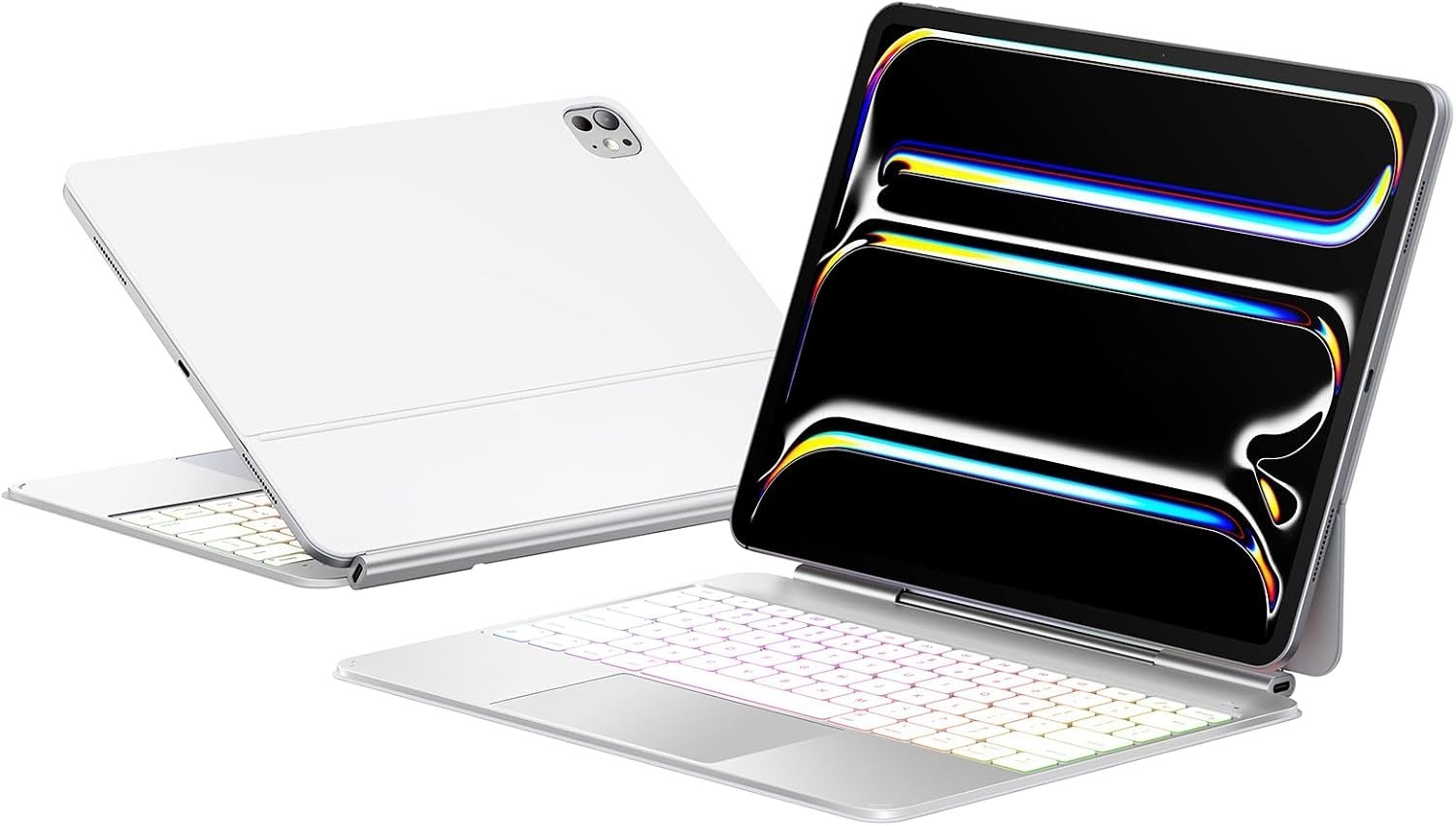 New - typecase Edge Pro Keyboard Case for iPad Pro 13-inch (M5/M4) (Silver)