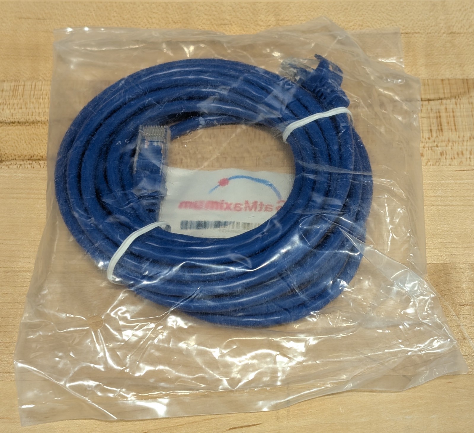 [SET OF 1] UTP-CAT 6 Ethernet (RJ45) Patch Cable - 15ft Blue, New