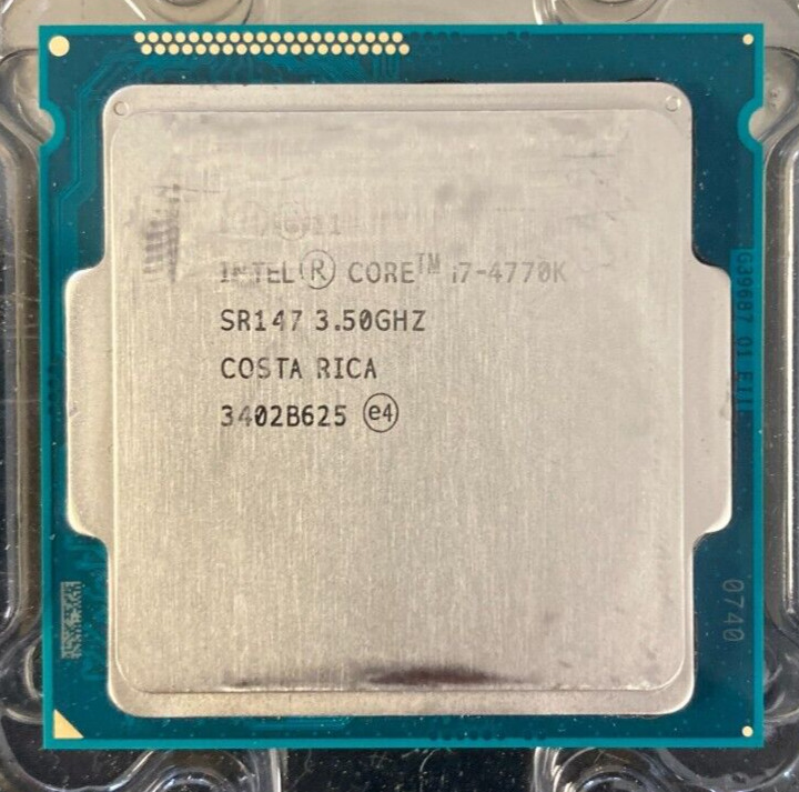 Intel Core i7-4770K CPU @ 3.50GHz SR147