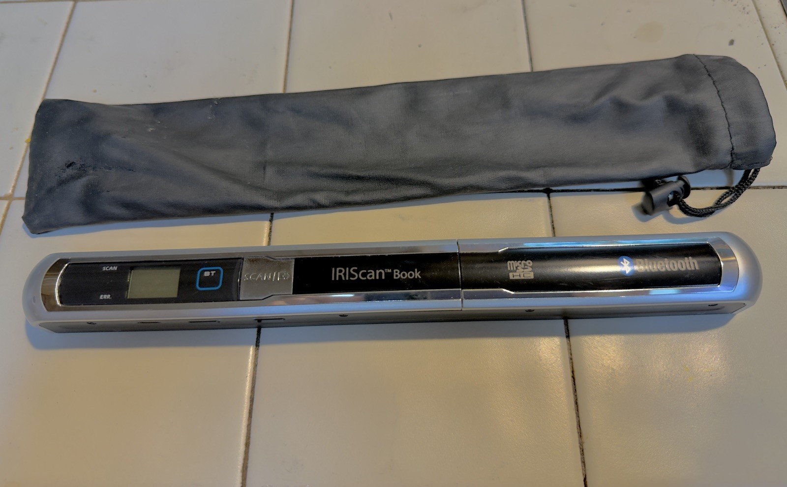 IRIScan Book 2 Executive Handheld Scanner ASIS Not tested No returns prev owned