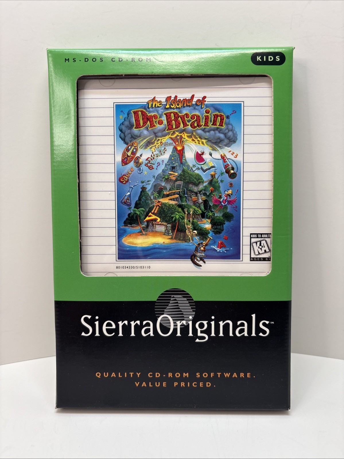 The Island of Dr. Brain (PC CD-ROM, 1996) MS-DOS Sierra Originals