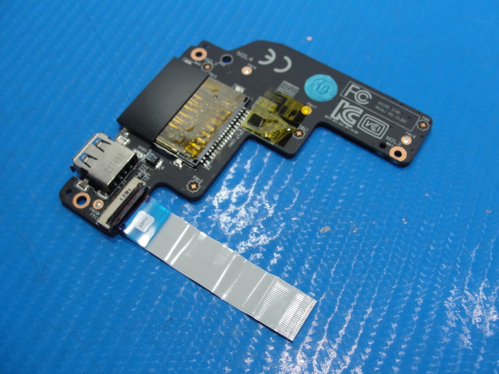 Cyberpower Fangbook 4 SX6 SE 15.6" OEM USB Card Reader Board w/Cable MS-16JB2