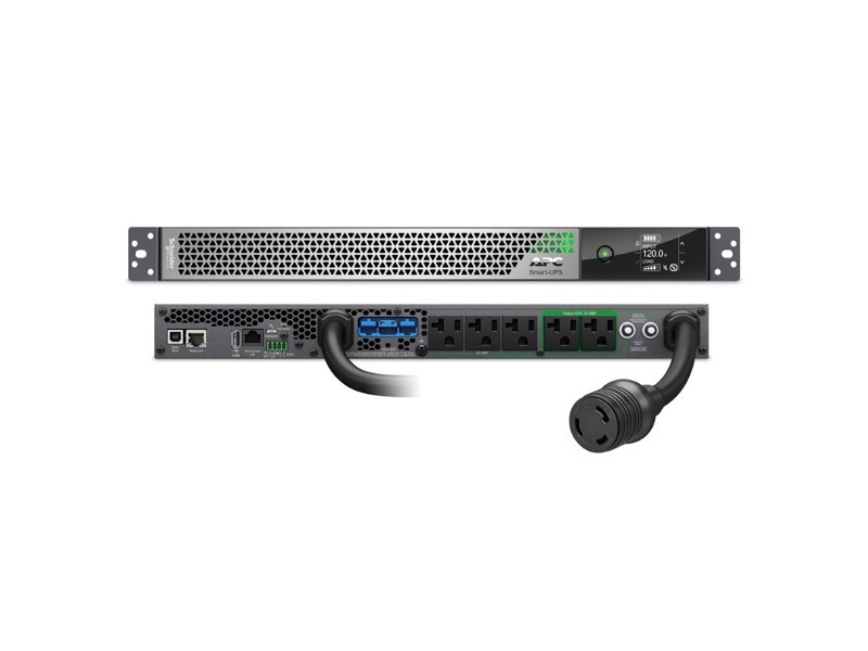APC Smart UPS Ultra SRTL2K2RM1UNC 2200va Lithium 120v Online 1U w/Webcard #Wrnty