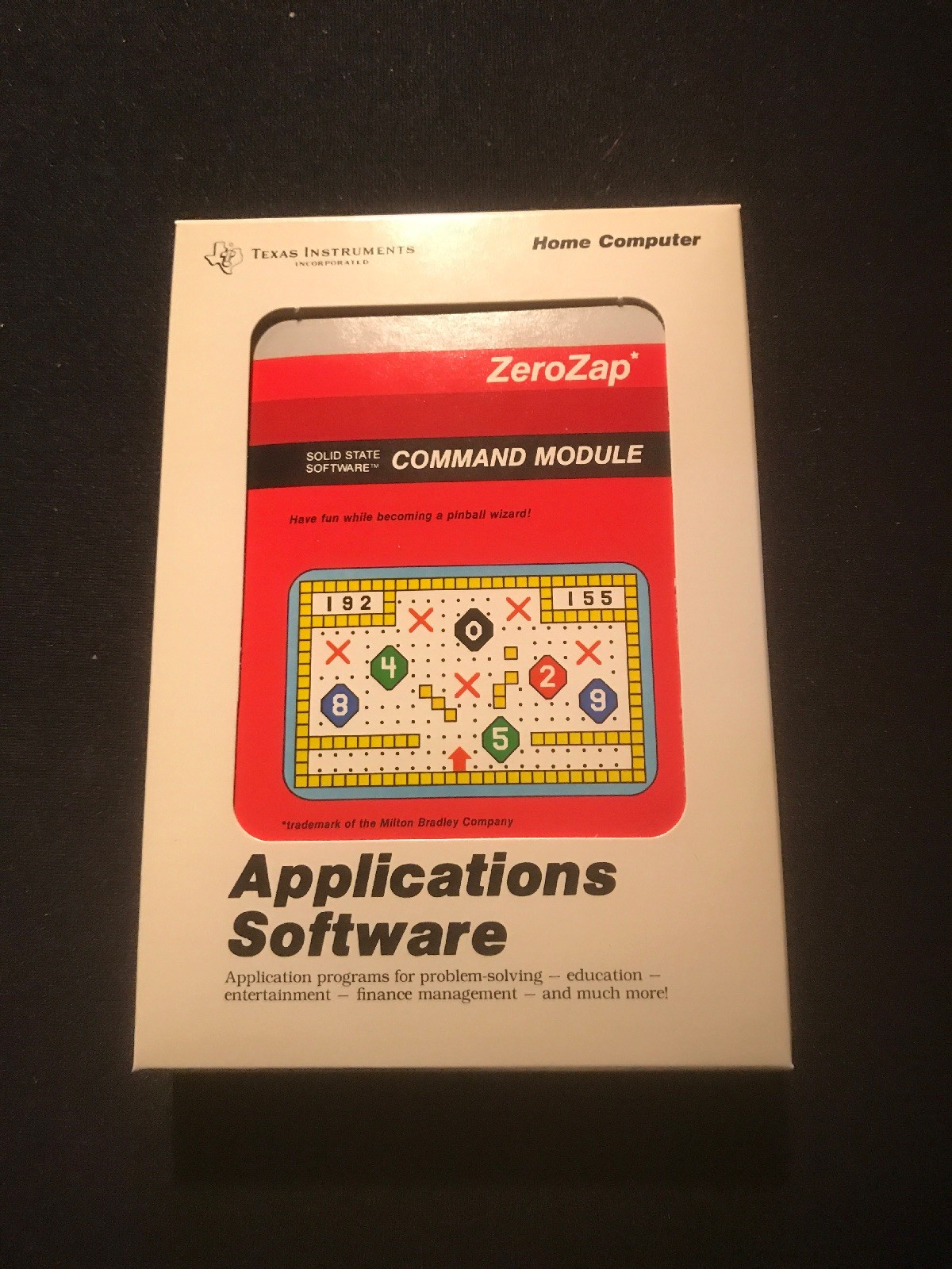 Minty New Nos TI99-4a Home Computer ZERO ZAP Command Module Rare PHM 3036