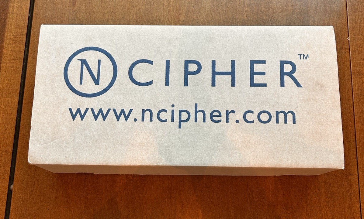 nCipher nShield 10 F3 nC4033P-30 PCI HSM Hardware Security Module Complete Kit