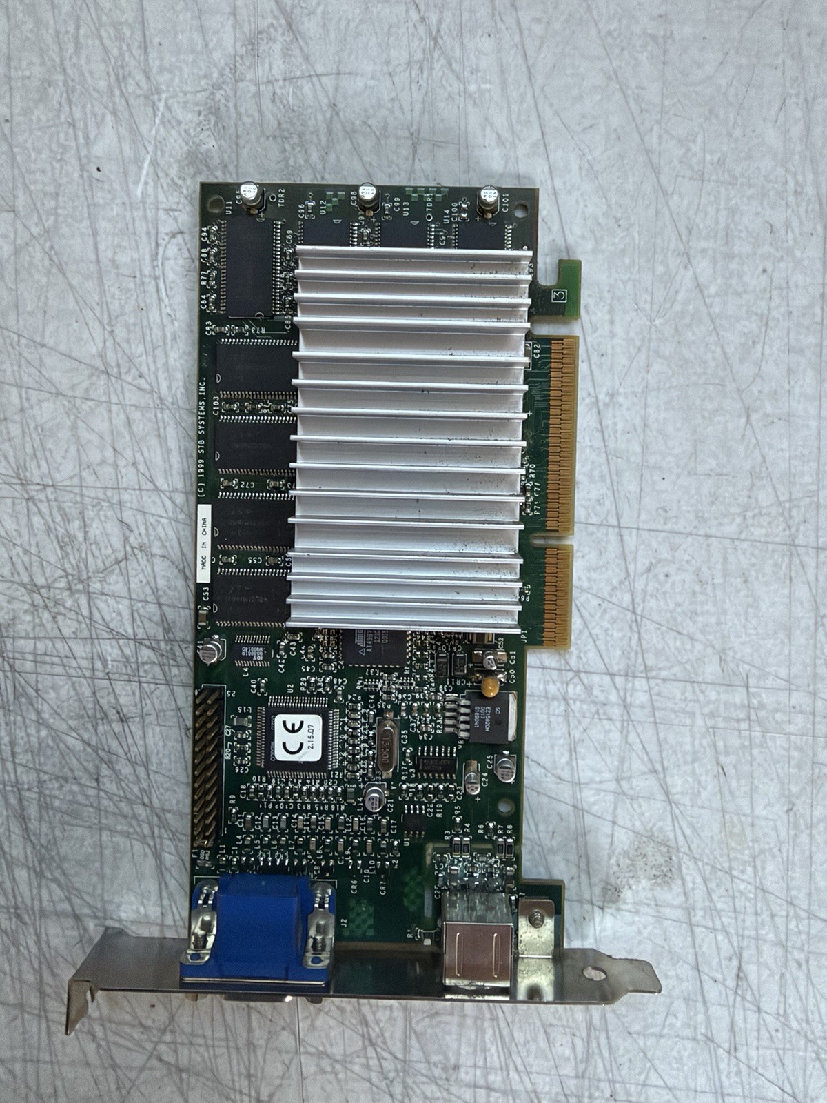 STB Systems 3dfx Voodoo 3 3000 16MB AGP Video Graphics Card USED UNTESTED