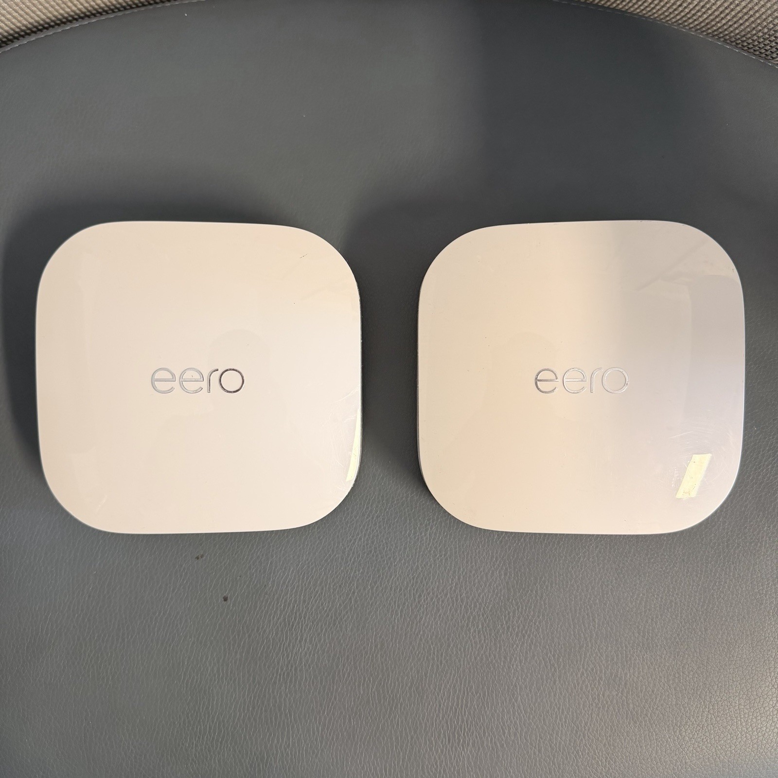2x eero Pro 6E S010001 Mesh WiFi Routers Bundle - Routers Only