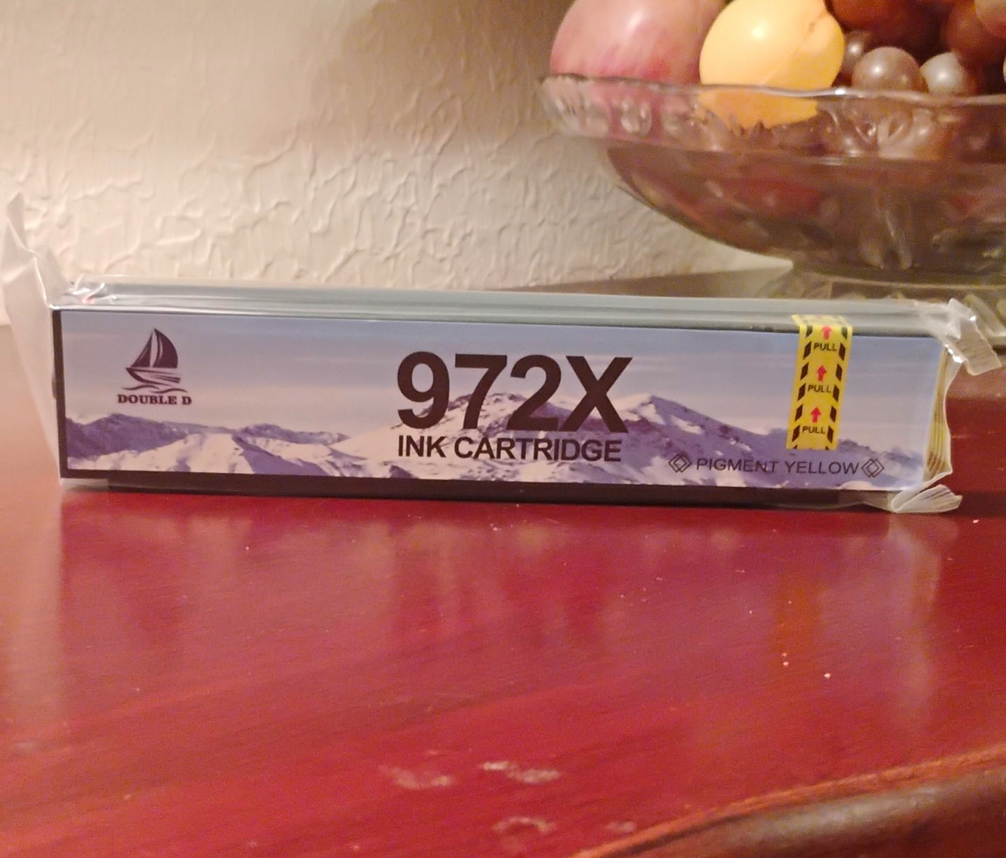 Double D 972X Compatible Inkjet Pigment Ink Cartridge for HP Yellow New Sealed