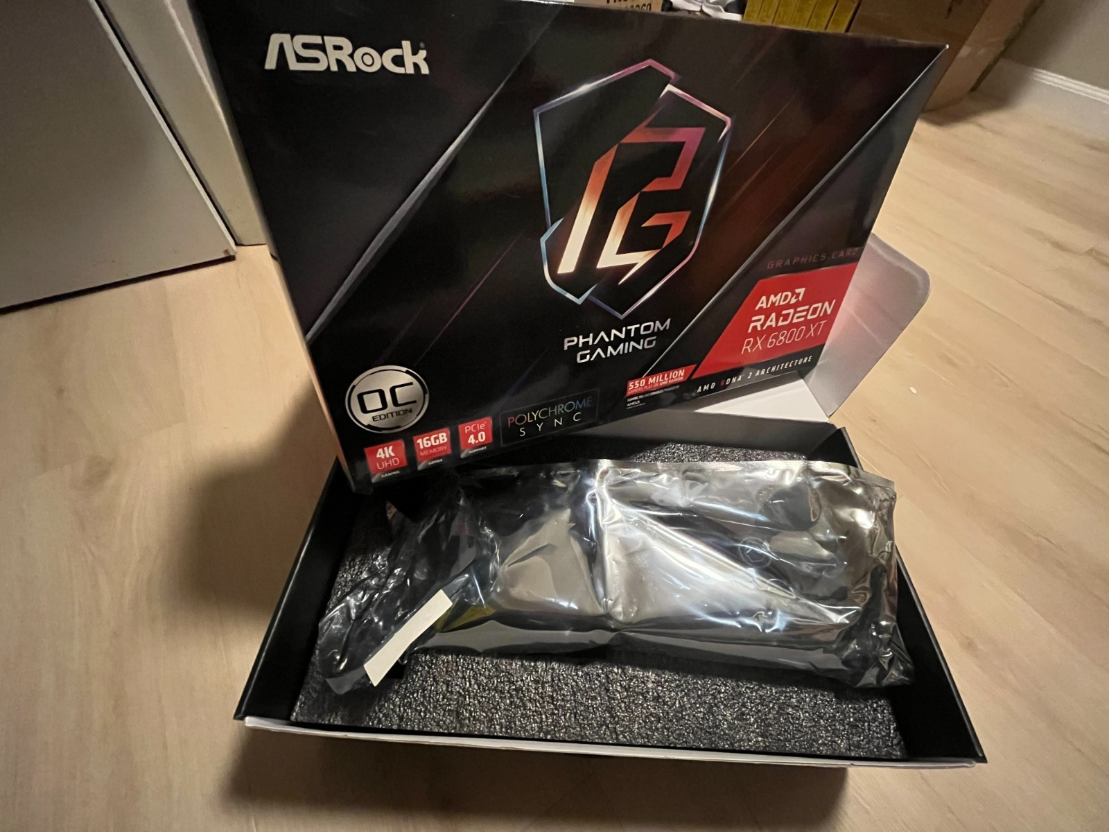 ASROCK Radeon RX 6800 XT Used With Box
