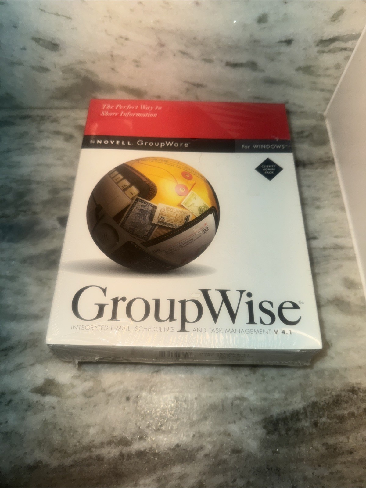 Vtg Novell Groupwise V 4.1 User's Guide GroupWare For Windows 1994 USA FAST SHIP