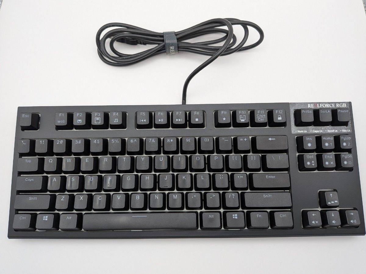Topre REALFORCE R2TLA-US4G-BK USB Mechanical Keyboard English Layout Tested
