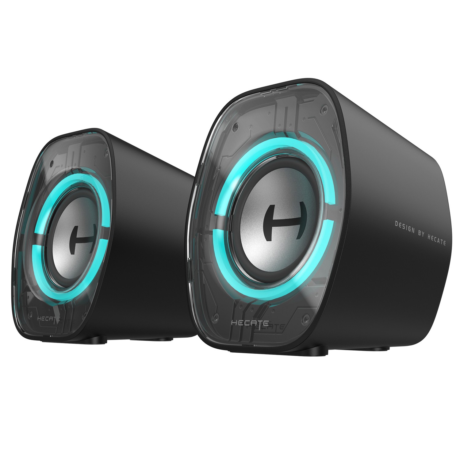 4W G1000 II Bluetooth Gaming Computer Speaker, RGB Light, Pair