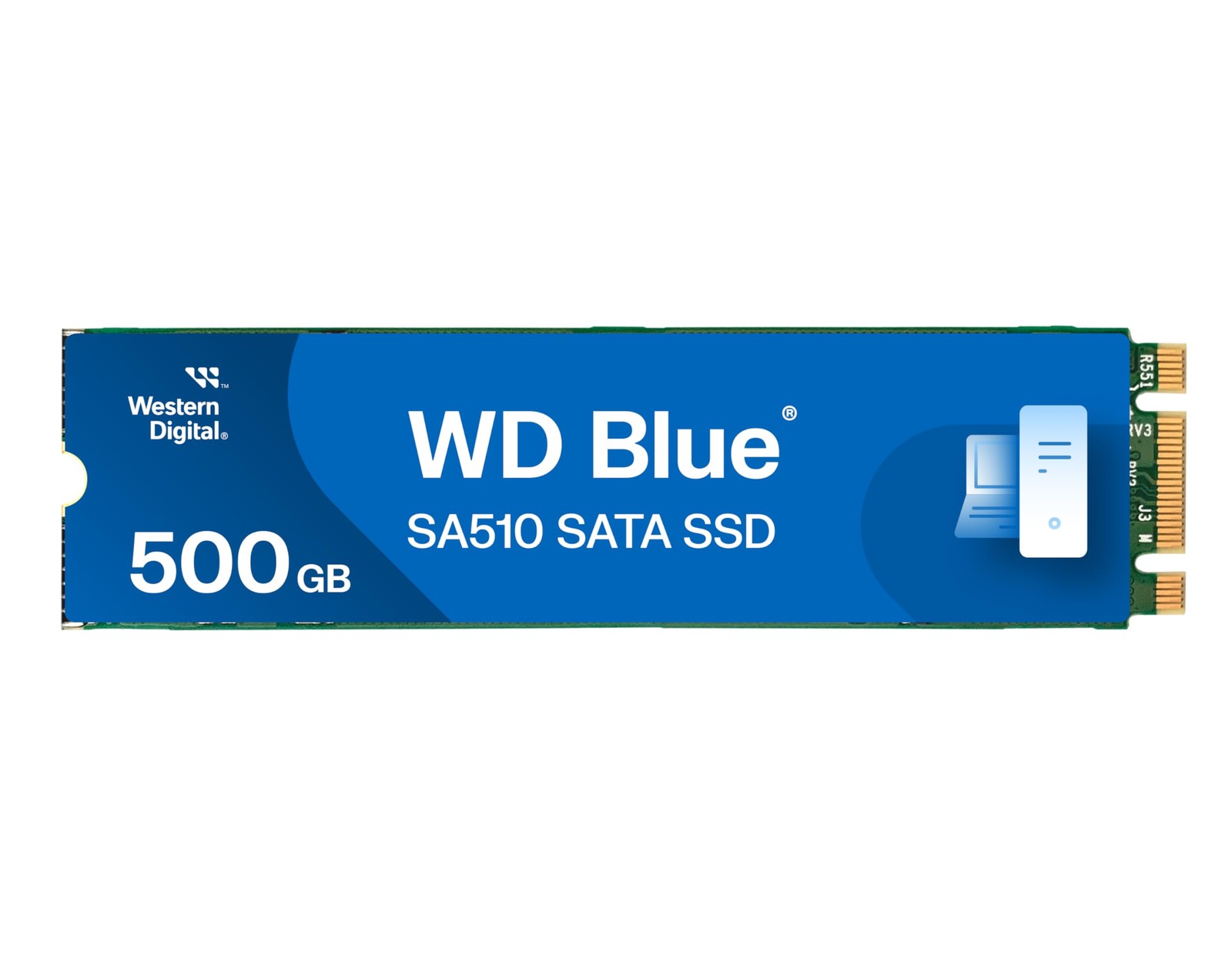 WD Blue 500GB SATA SSD for PC Upgrade Fast Reliable Storage Acronis Backup