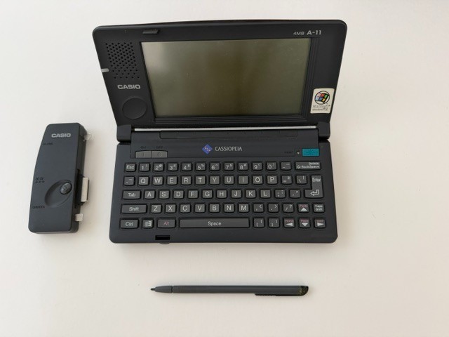 Casio Cassiopeia A-11 4MB Windows CE Handheld PDA Pocket Computer