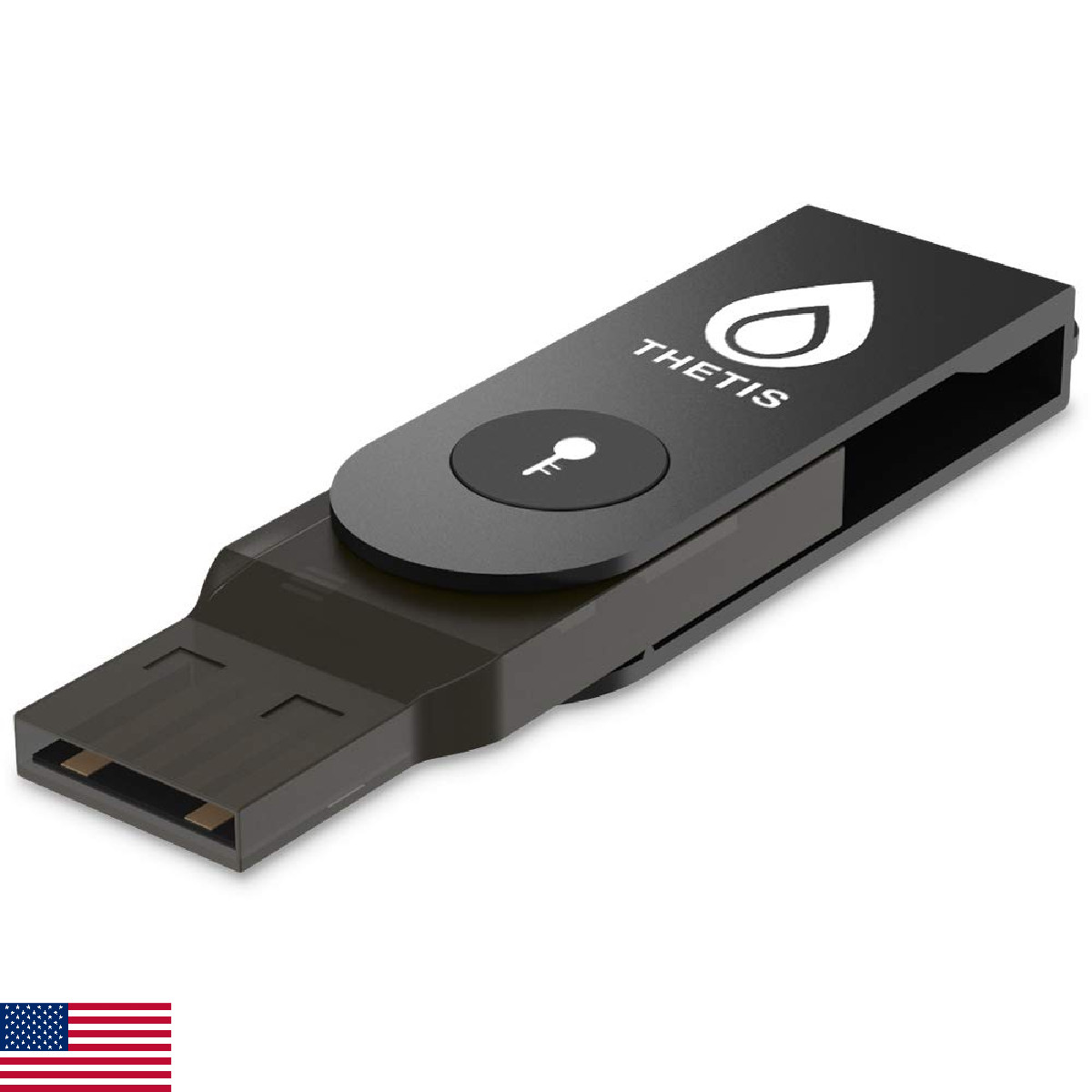 FIDO2 Security Key [Folding Design] Thetis Universal Two Factor Authentication U