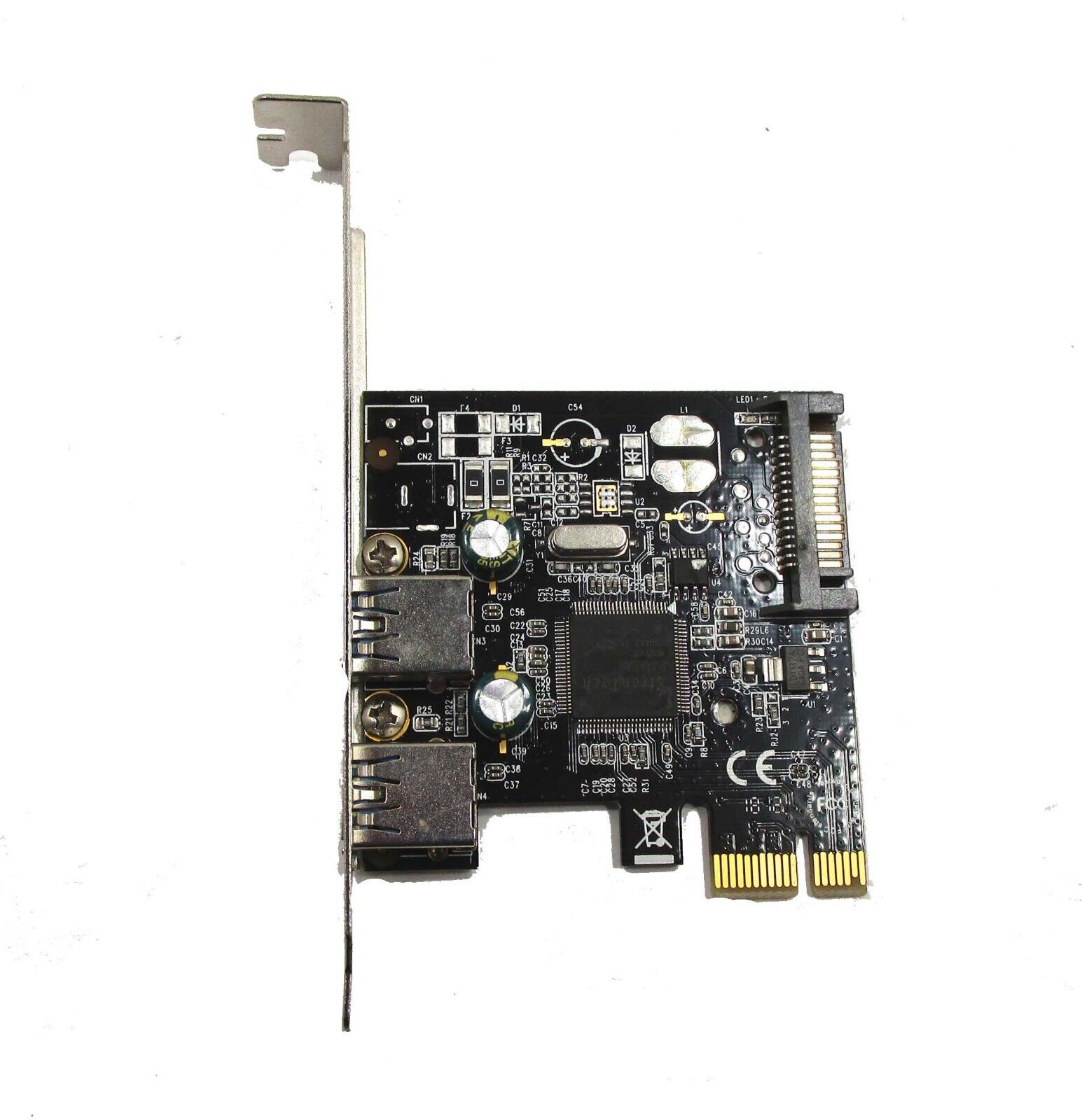 SYBA SD-PEX20158 2 Ports USB 3.0 PCIe 2.0 Card