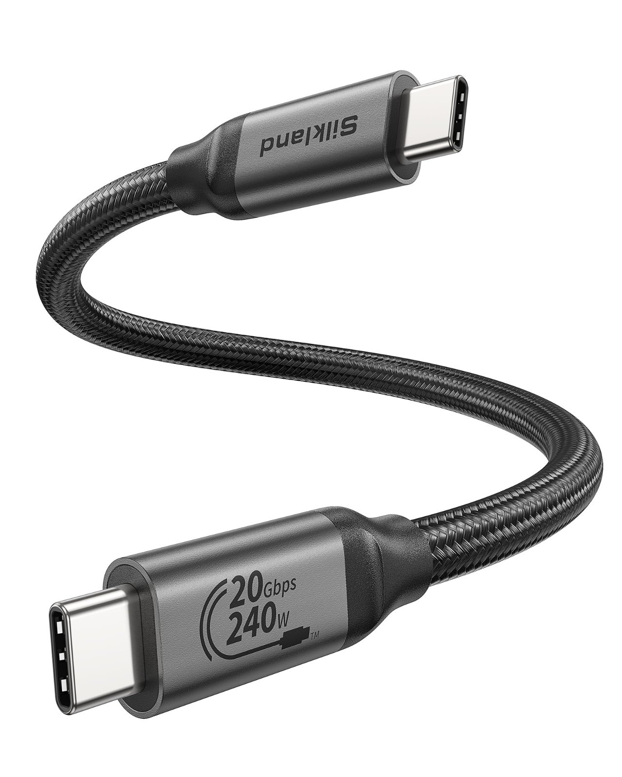 High-Speed USB C 3.2 Gen 2x2 Cable, 20Gbps Data Transfer, 5K/4K 60Hz, 240W PD Ch