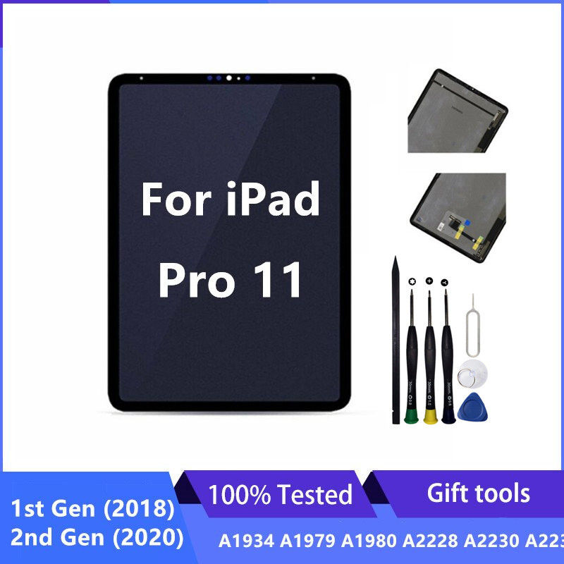 For iPad Pro 11 2020 2nd A2068 A2230 A2228 LCD Display Touch Screen Digitizer