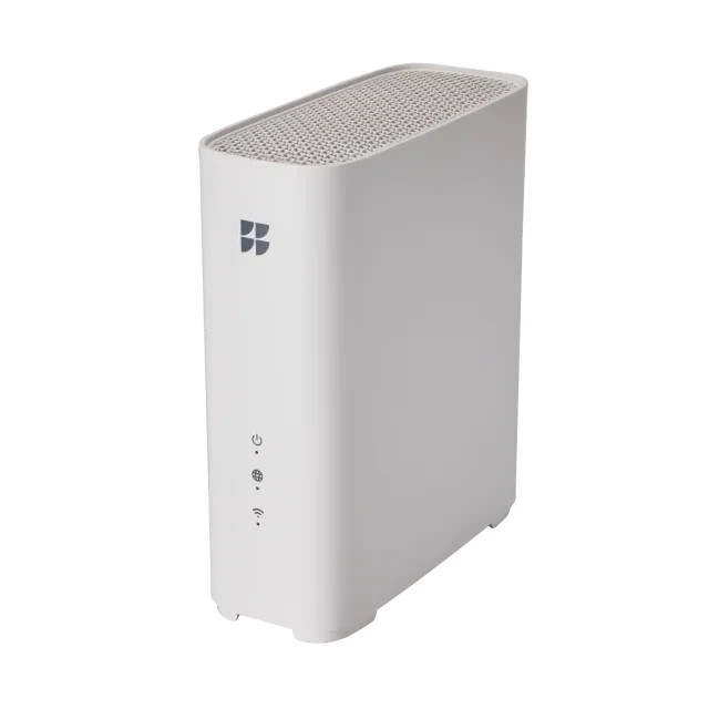Google GFiber Fiber Wi-Fi 6E Router 5-Port Tri-Band 6GHz GR6EXX0C White
