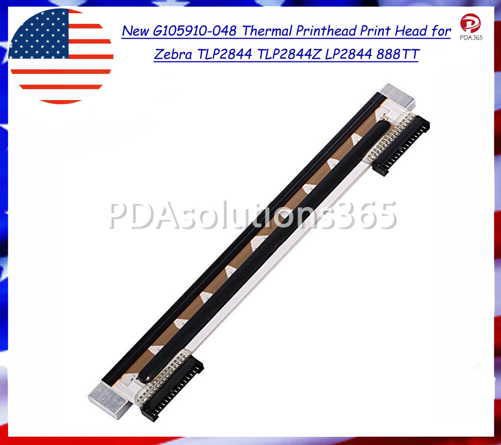 G105910-048 Thermal Printhead Print Head for Zebra TLP2844 TLP2844Z LP2844 888TT